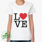 Женская футболка органик