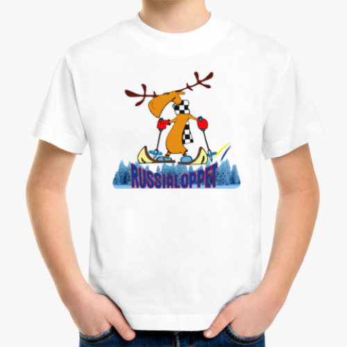 Детская футболка Russialoppet