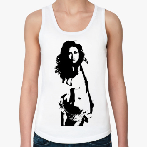 Женская майка с принтом GIRL