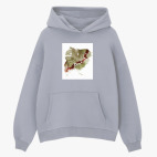 Толстовка худи оверсайз