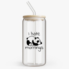 Банка с бамбуковой крышкой