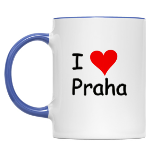Кружка I Love Praha