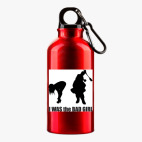 Металлическая бутылка 400 мл UV-DTF