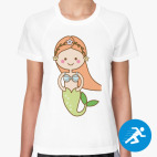 Женская спортивная футболка