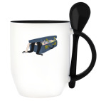 Кружка с ложкой