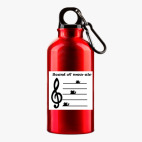 Металлическая бутылка 400 мл UV-DTF