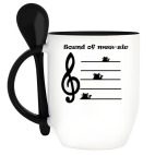 Кружка с ложкой