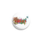 Значок 25 мм Российская Империя