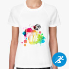 Женская спортивная футболка