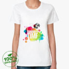 Женская футболка органик
