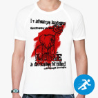 Мужская спортивная футболка