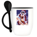 Кружка с ложкой