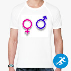 Мужская спортивная футболка