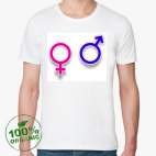 Мужская футболка органик