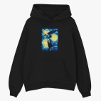 Толстовка худи оверсайз