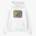 Толстовка худи оверсайз