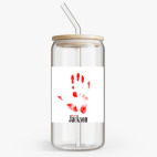 Банка с бамбуковой крышкой