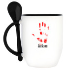 Кружка с ложкой