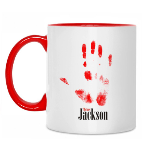 Кружка с принтом Джексон