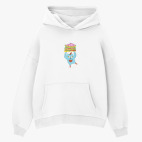 Толстовка худи оверсайз