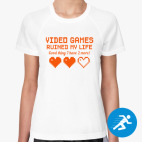 Женская спортивная футболка