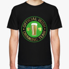 Классическая футболка drinking team