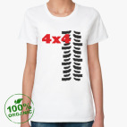 Женская футболка органик