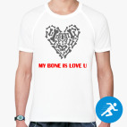 Мужская спортивная футболка