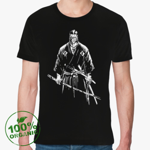 Футболка из органик-хлопка с принтом Геральт