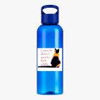 Прозрачная спортивная бутылка