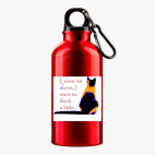 Металлическая бутылка 400 мл UV-DTF