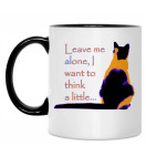 Кружка двухцветная