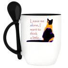 Кружка с ложкой