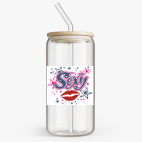 Банка с бамбуковой крышкой