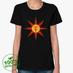 Женская футболка органик