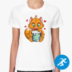 Женская спортивная футболка