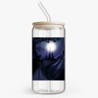 Банка с бамбуковой крышкой