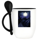 Кружка с ложкой