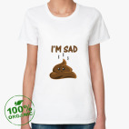 Женская футболка органик