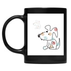 Кружка цветная UV-DTF