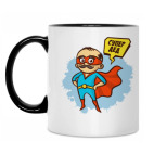 Кружка двухцветная