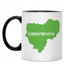 Кружка двухцветная