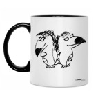 Кружка двухцветная