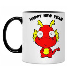 Кружка двухцветная