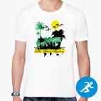 Мужская спортивная футболка