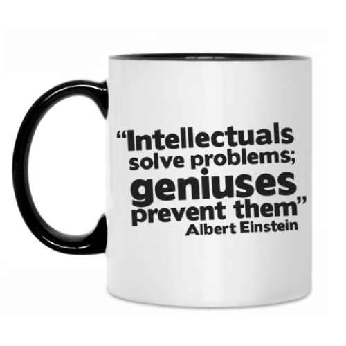 Кружка с принтом Гении