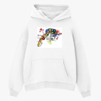 Толстовка худи оверсайз