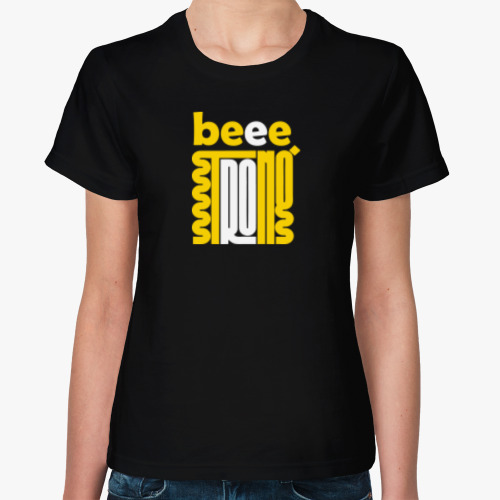 Женская футболка Bee Strong