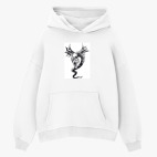 Толстовка худи оверсайз