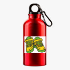 Металлическая бутылка 400 мл UV-DTF